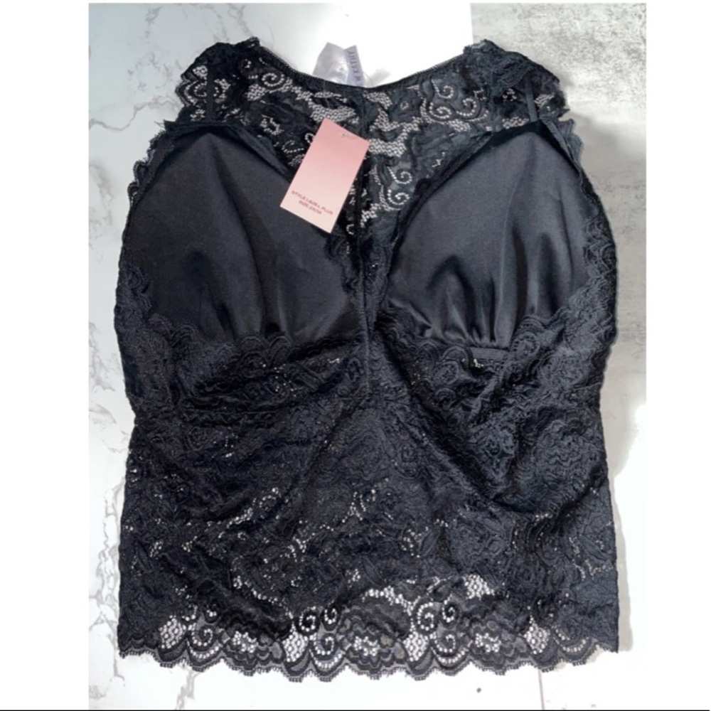 NWT New Kathy Black Bralette - Picture 5 of 7